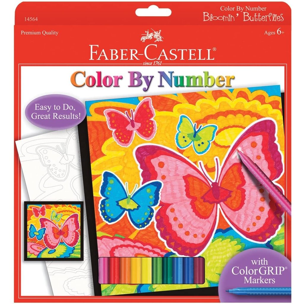 FABER CASTELL COLOR BY NUMBER