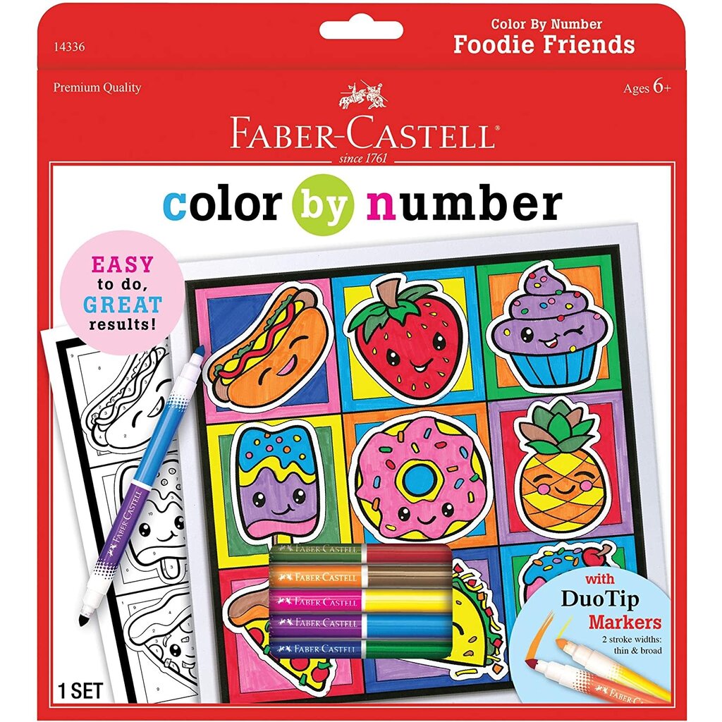 FABER CASTELL COLOR BY NUMBER