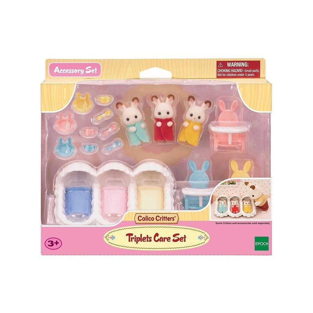 CALICO CRITTERS TRIPLETS CARE SET*