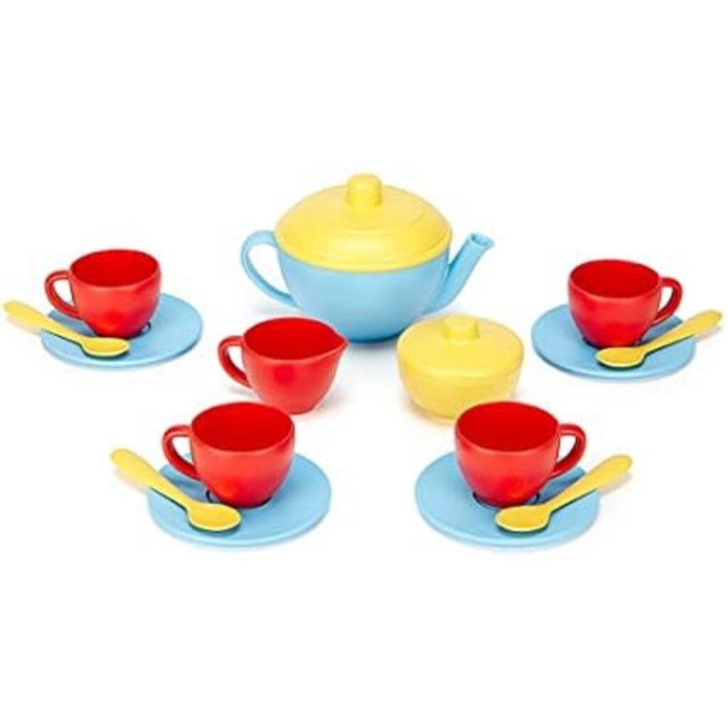 GREEN TOYS RECYCLED TEA SET