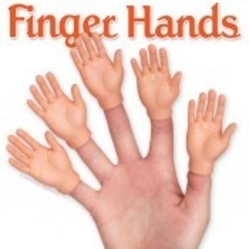 THE TOY NETWORK FINGER HANDS