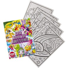 CRAYOLA CRAYOLA EPIC BOOK OF AWESOME 288 PAGE COLORING BOOK WITH STICKERS