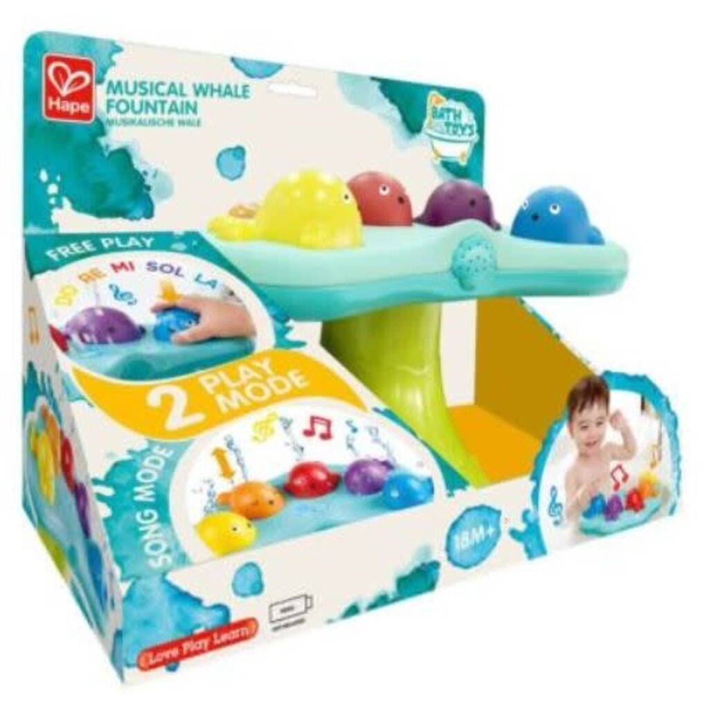 HAPE MUSICAL WHALE FOUNTAIN