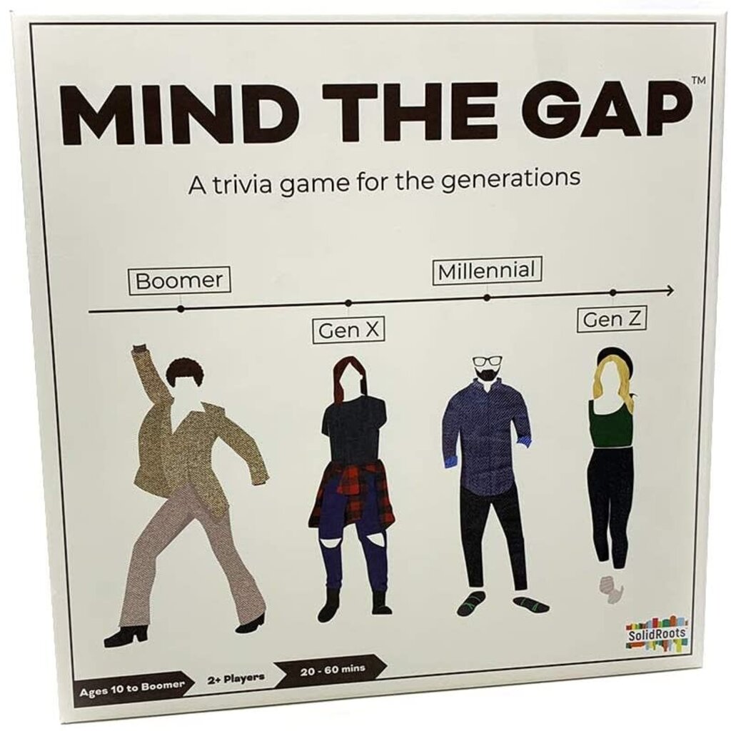 SPINMASTER MIND THE GAP TRIVIA GAME