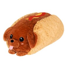 SQUISHABLE SNACKERS DACHSHUND HOT DOG SQUISHABLE