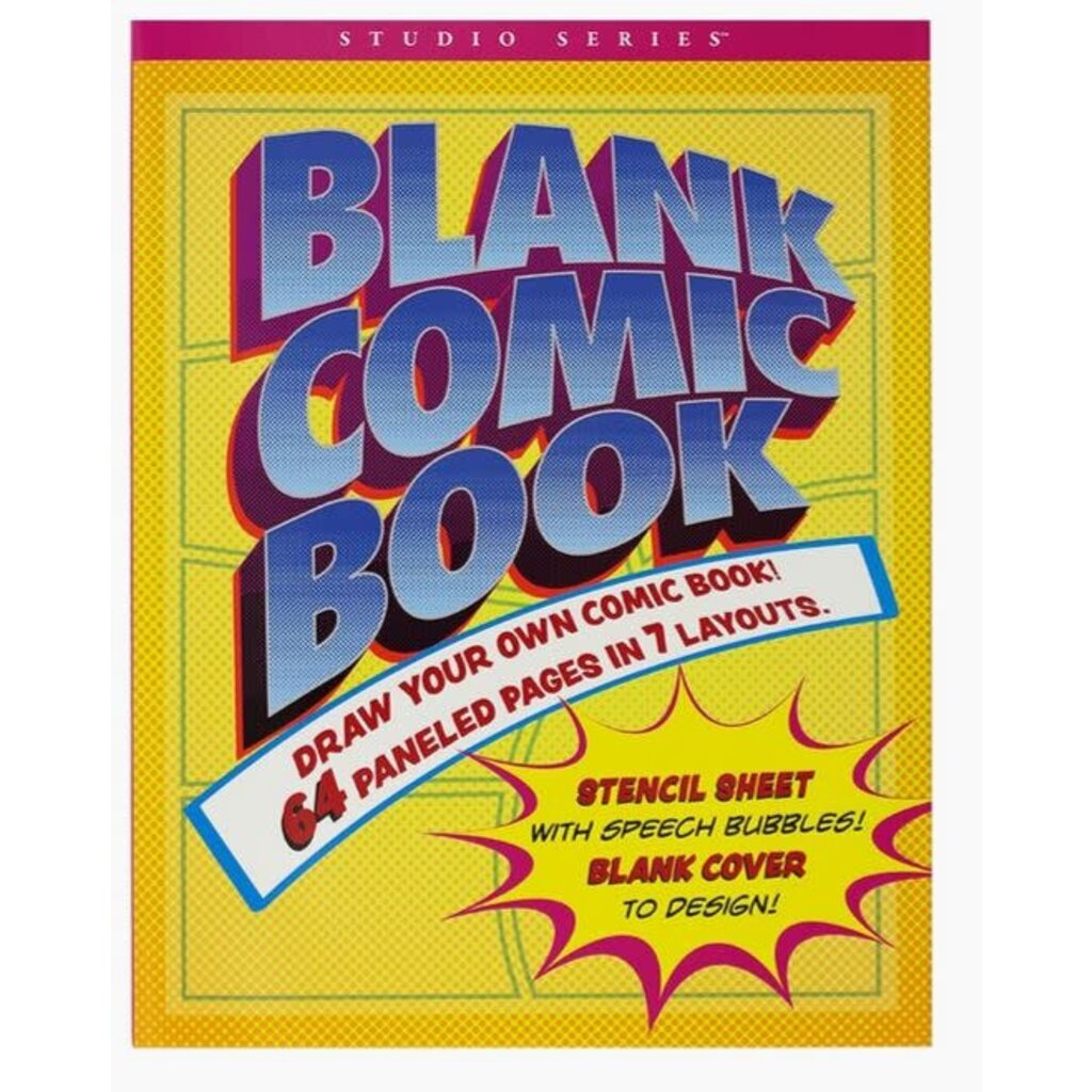 PETER PAUPER BLANK COMIC BOOK