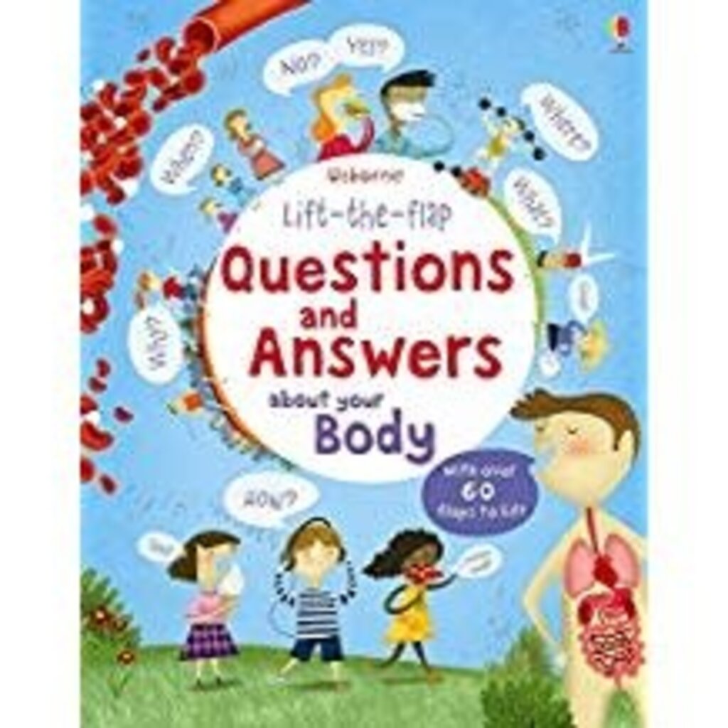 USBORNE LIFT-THE-FLAP QUESTIONS AND ANSWERS ABOUT YOUR BODY