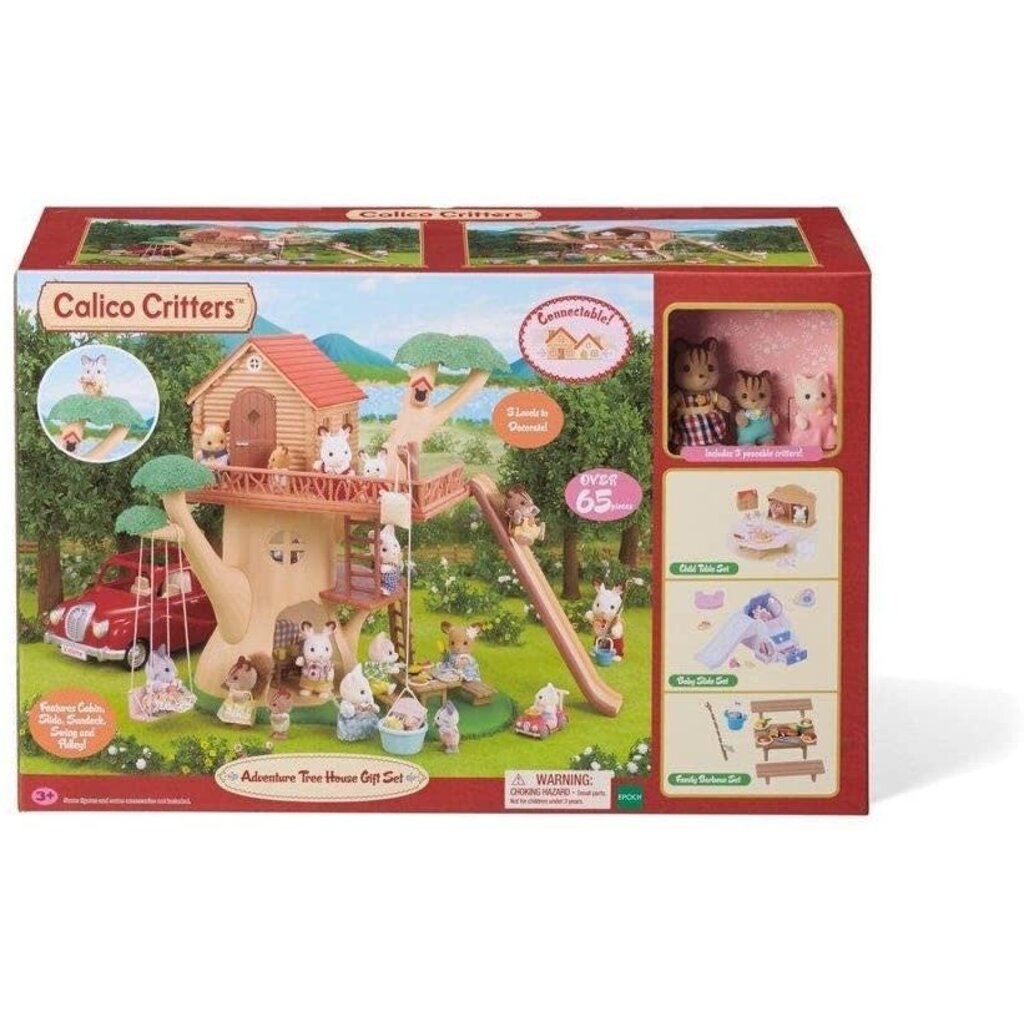 CALICO CRITTERS ADVENTURE TREE HOUSE GIFT SET