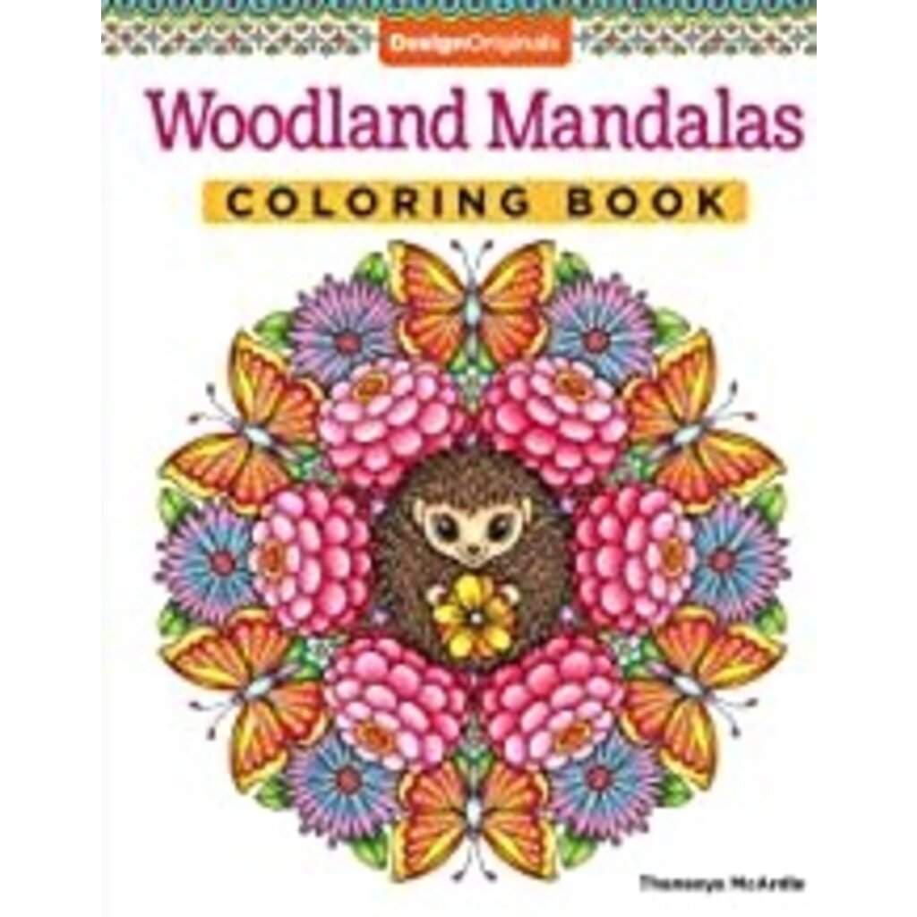 FOX CHAPEL PUBLISHING WOODLAND MANDALAS COLORING BOOK