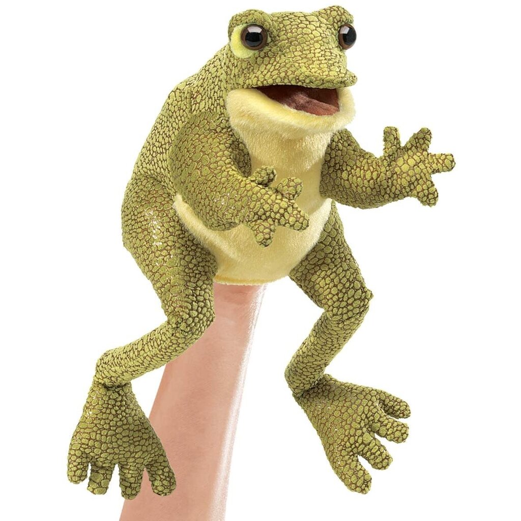 FOLKMANIS INC FUNNY FROG PUPPET