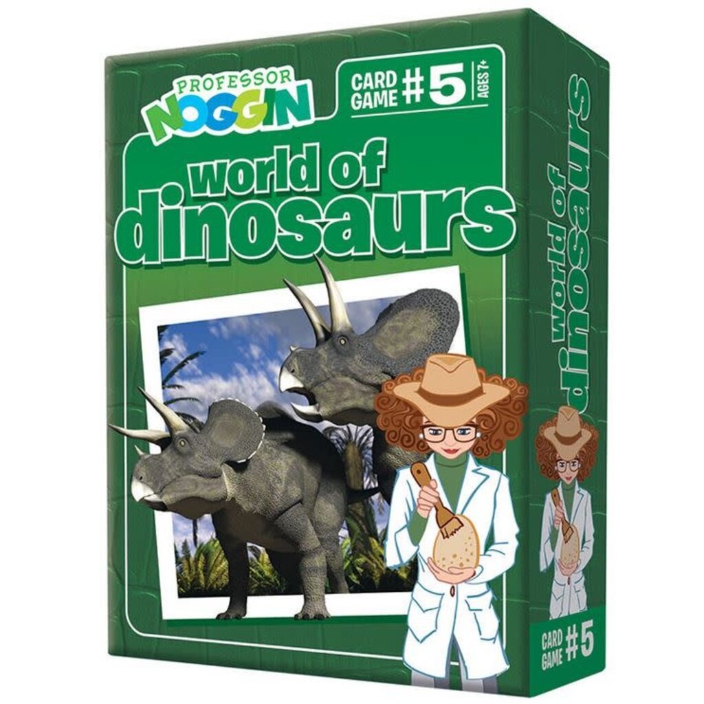OUTSET MEDIA PROFESSOR NOGGIN WORLD OF DINOSAURS
