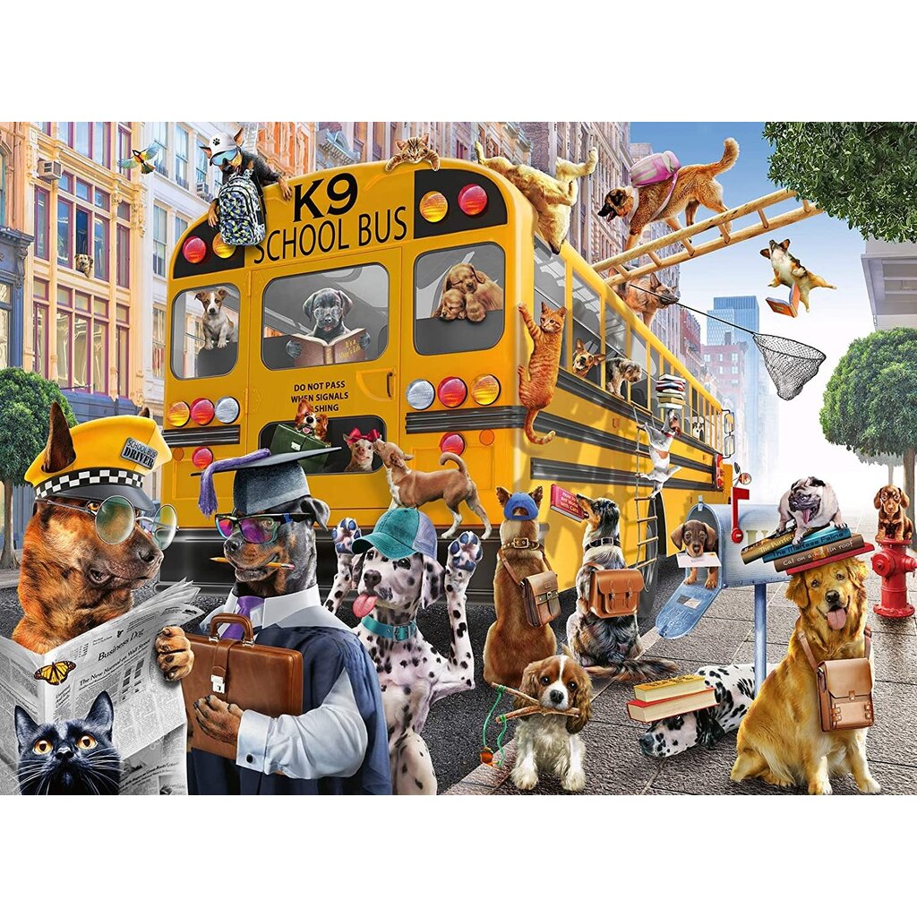 RAVENSBURGER USA PET SCHOOL PALS 150 PC PUZZLE