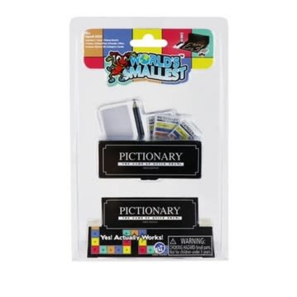 WORLDS SMALLEST WORLDS SMALLEST PICTIONARY GAME**