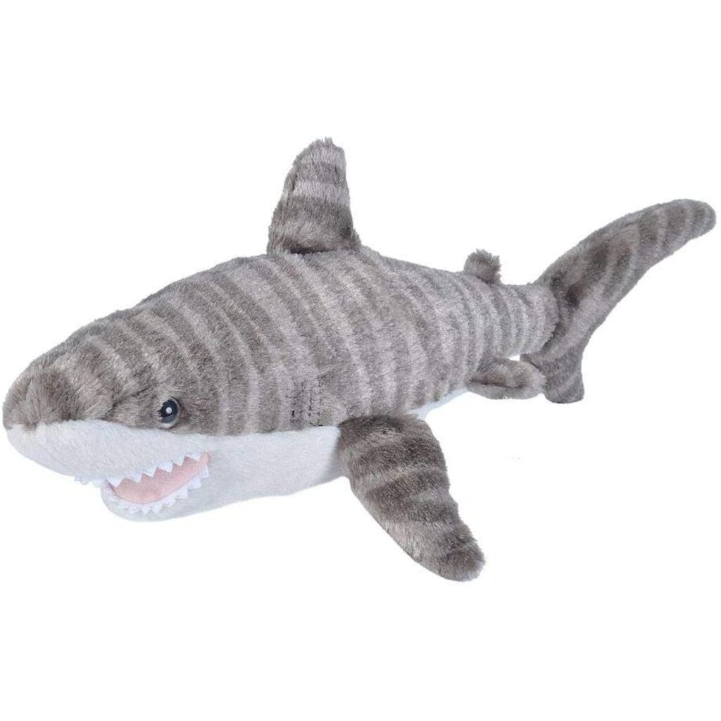 WILD REPUBLIC TIGER SHARK STUFFED
