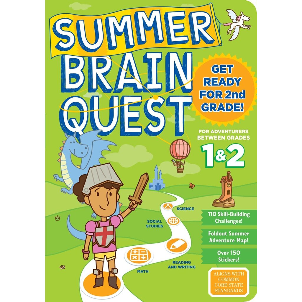 WORKMAN PUBLISHING SUMMER BRAIN QUEST: BETWEEN GRADES 1 & 2