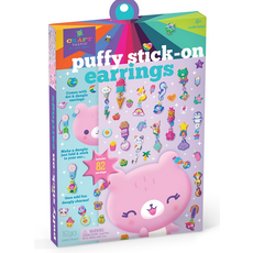 ANN WILLIAMS PUFFY STICK-ON EARRINGS**