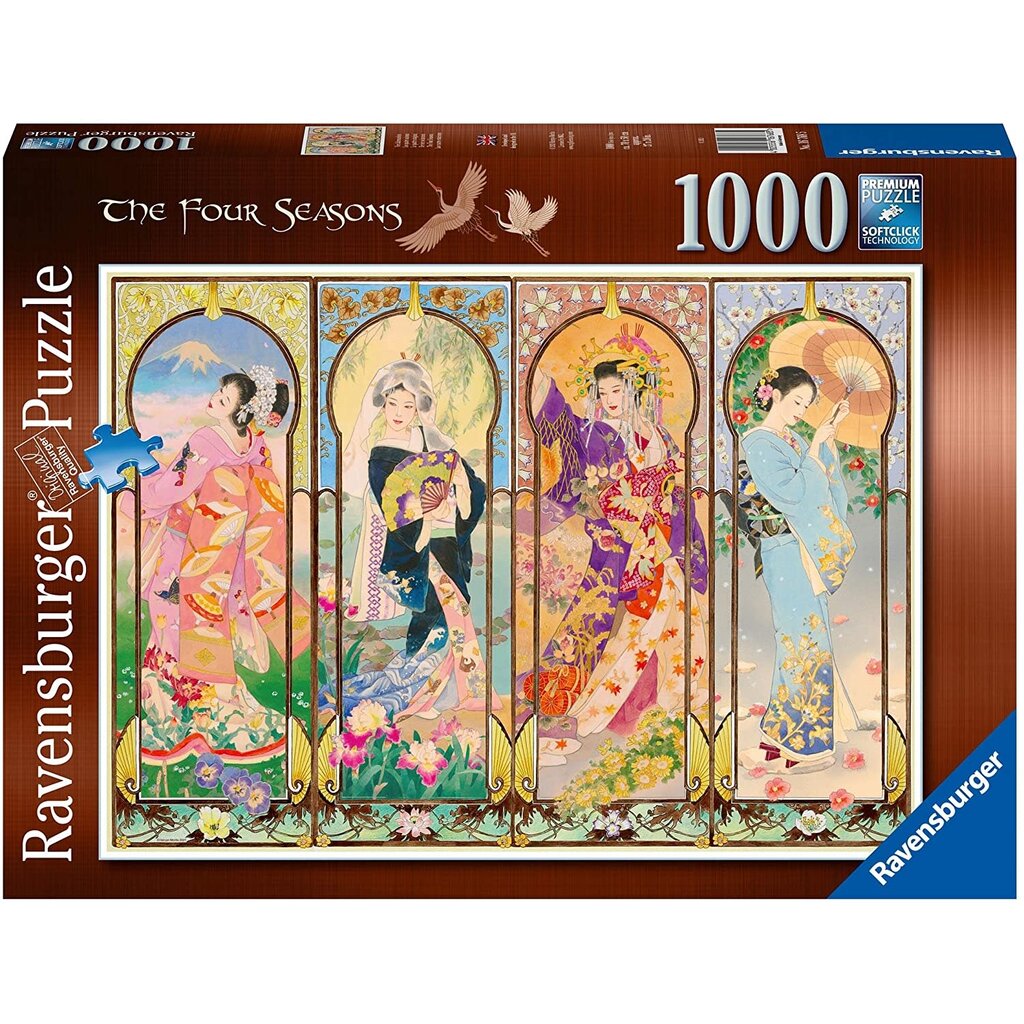 RAVENSBURGER USA THE FOUR SEASONS 1000 PIECE PUZZLE