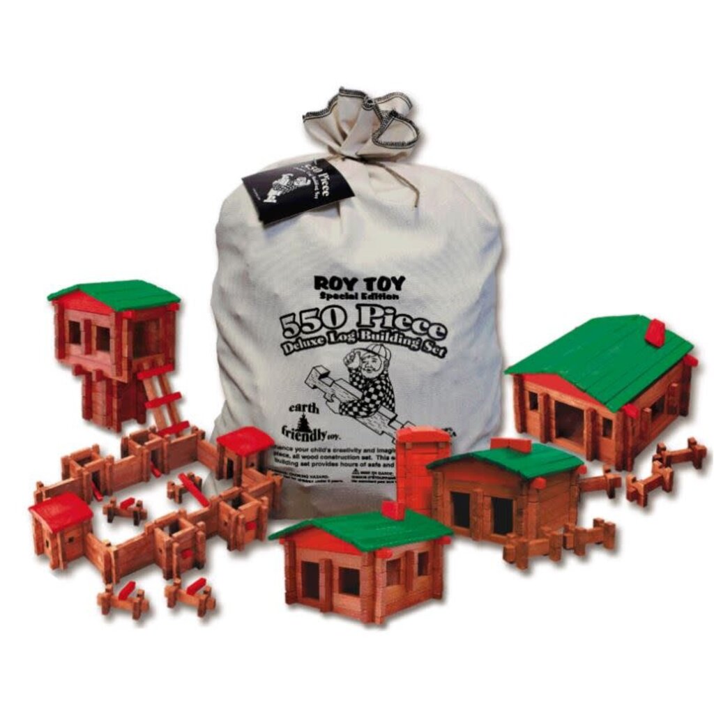 LINCOLN LOGS LINCOLN LOG 550 PIECE