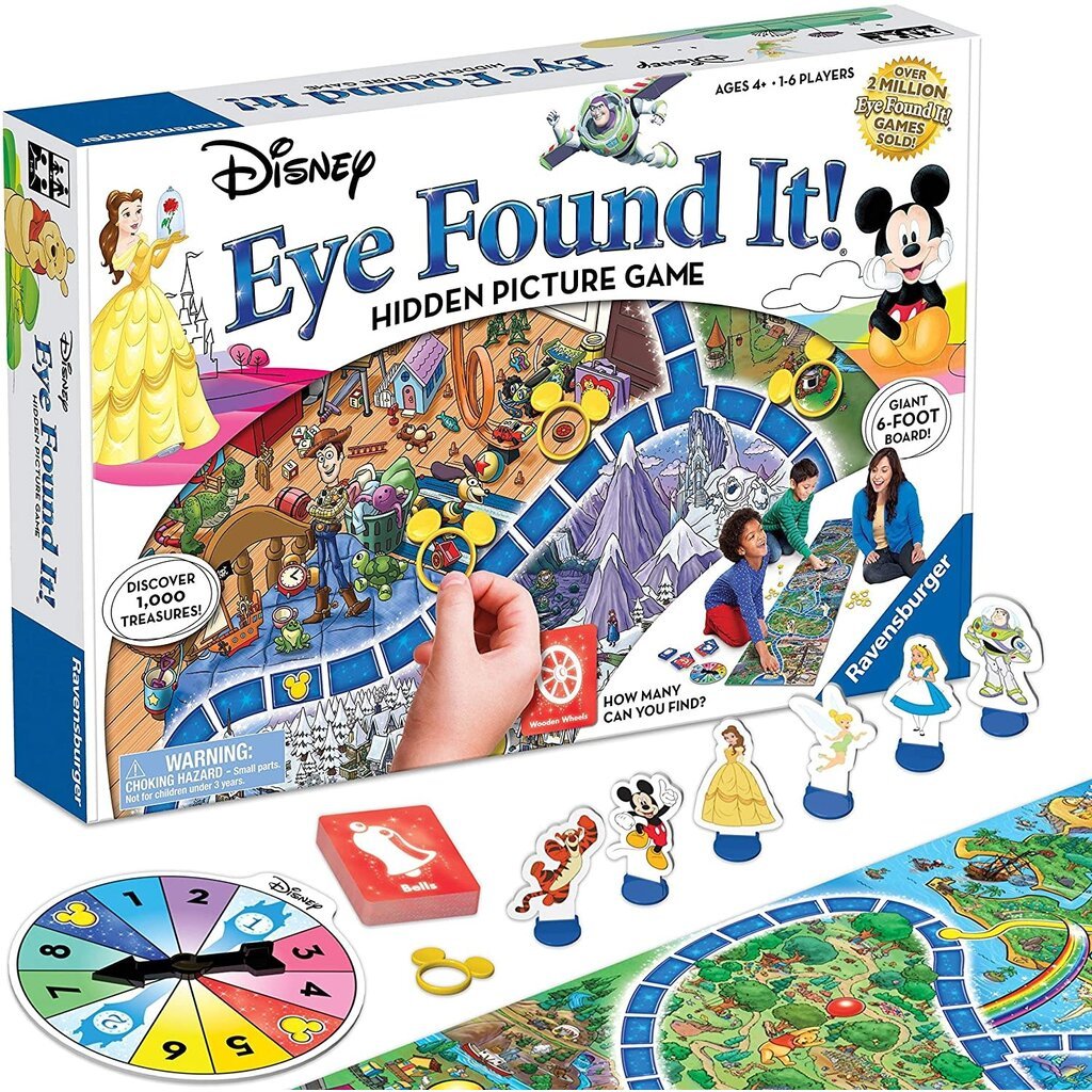 RAVENSBURGER USA DISNEY EYE FOUND IT! BOARD GAME