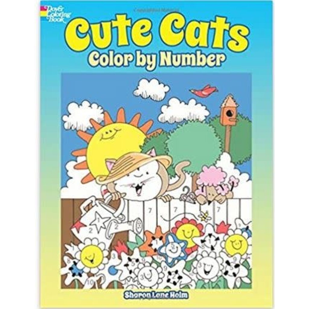 DOVER PUBLICATIONS COLOR BY NUMBER