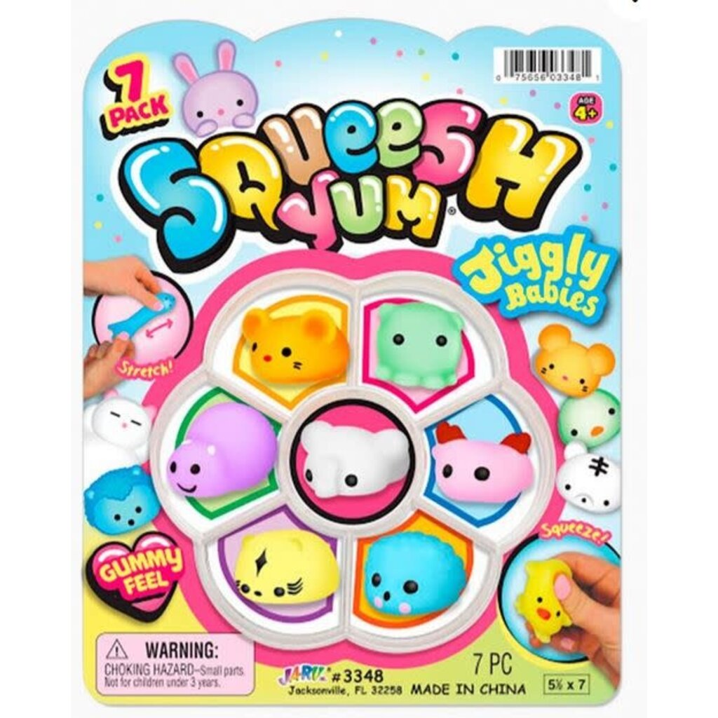 JA-RU SQUEESH YUM JIGGLY BABIES