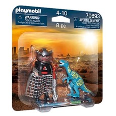 PLAYMOBIL DUOPACK VELOCIRAPTOR WITH DINO CATCHER**