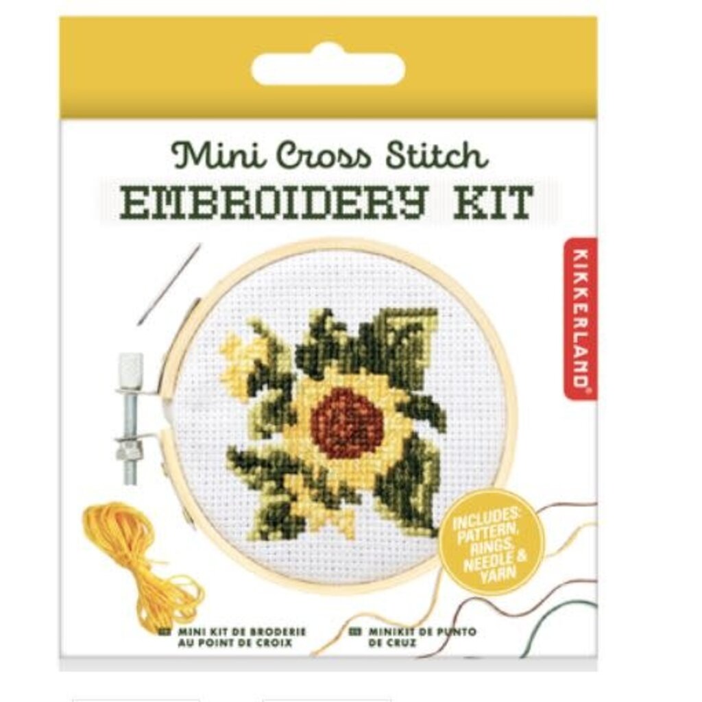 KIKKERLAND CROSS STITCH EMBROIDERY KIT