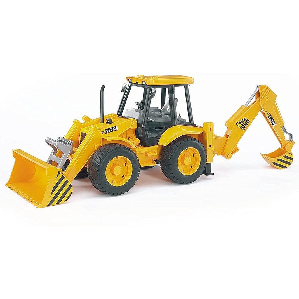 BRUDER TOYS AMERICA JCB 4CX BACKHOE LOADER*