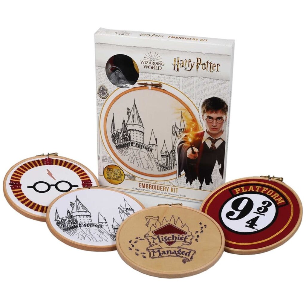 THUNDER BAY PRESS HARRY POTTER EMBROIDERY KIT