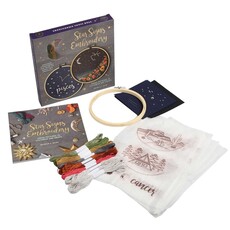 THUNDER BAY PRESS STAR SIGNS EMBROIDERY KIT