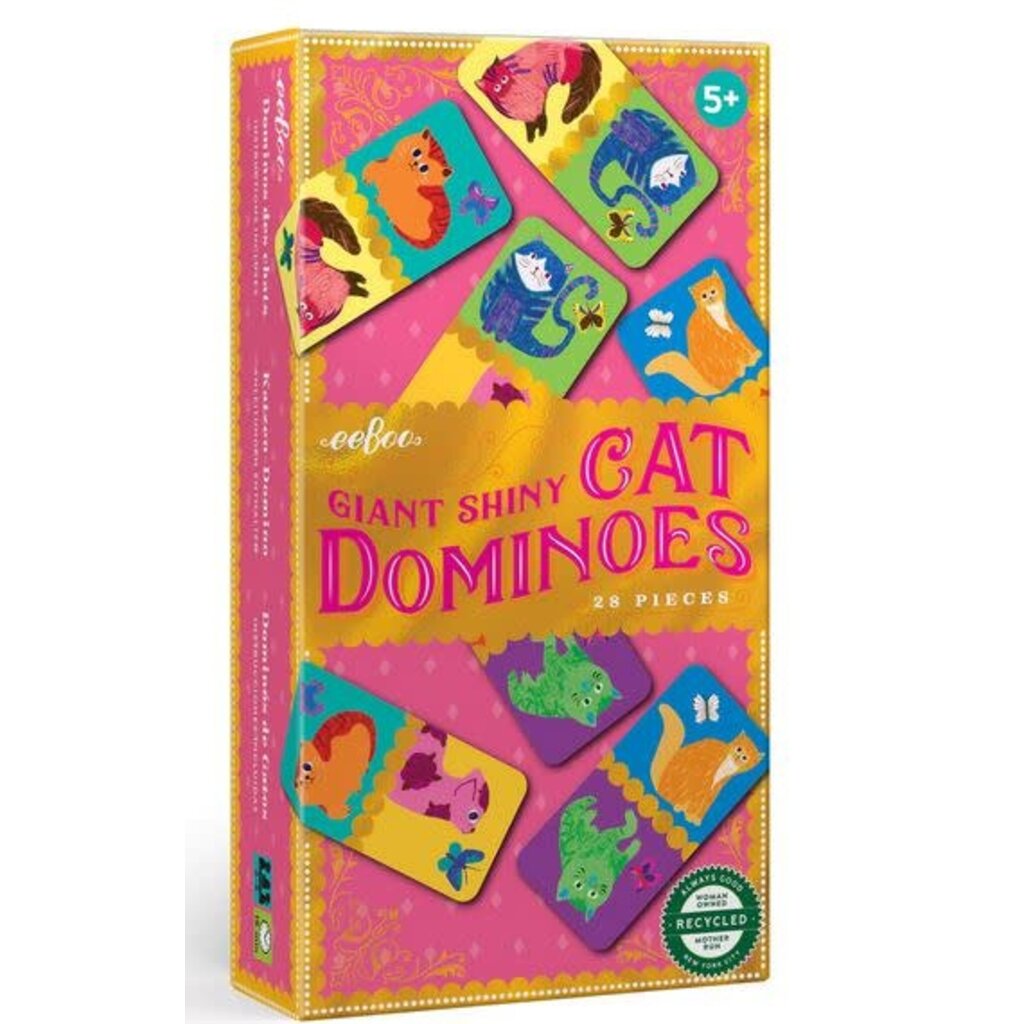 EEBOO GIANT SHINY CAT DOMINOES**