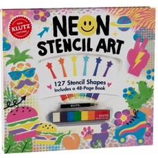 KLUTZ NEON STENCIL ART*