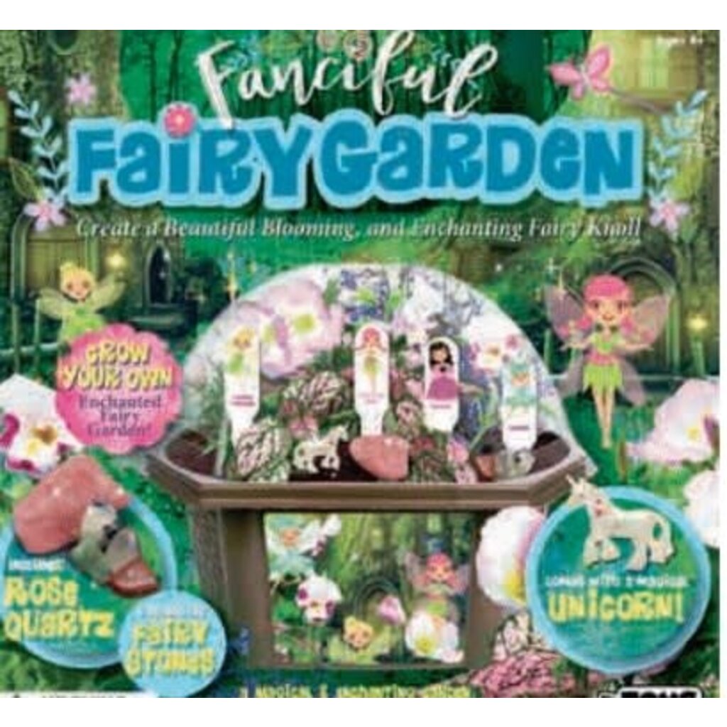 SILVER CIRCLE FANCIFUL FAIRY GARDEN BIOSPHERE TERRAIUM