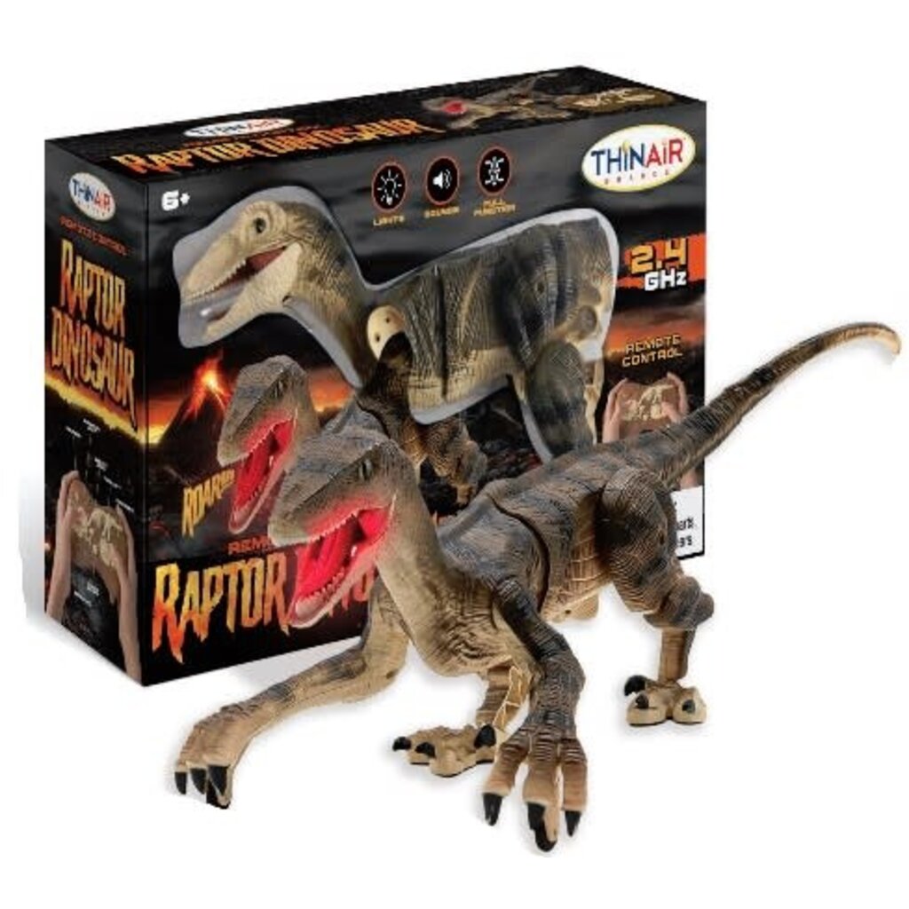 THIN AIR BRANDS RC RAPTOR DINOSAUR*