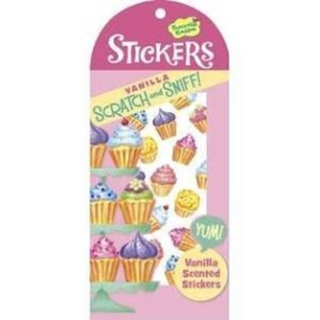PEACEABLE KINGDOM SCRATCH N SNIFF STICKERS