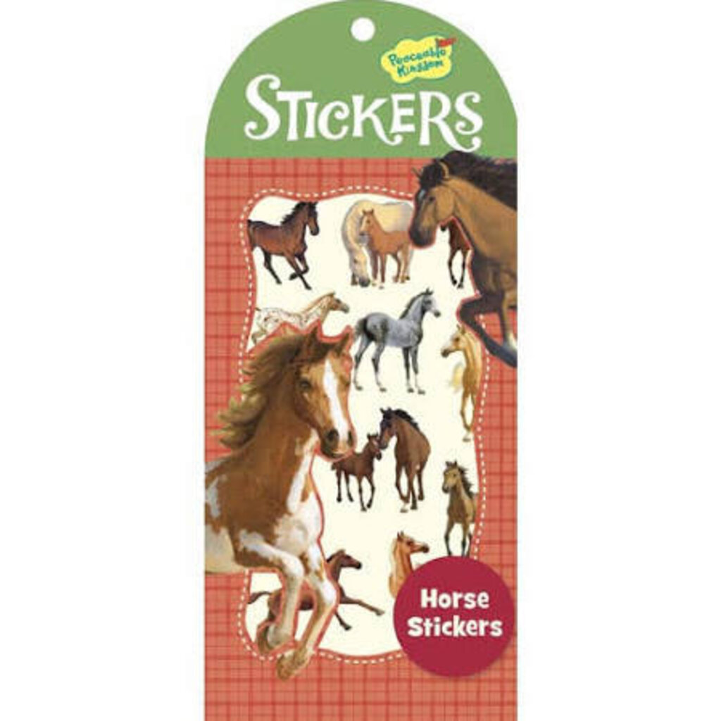 PEACEABLE KINGDOM HORSE STICKERS