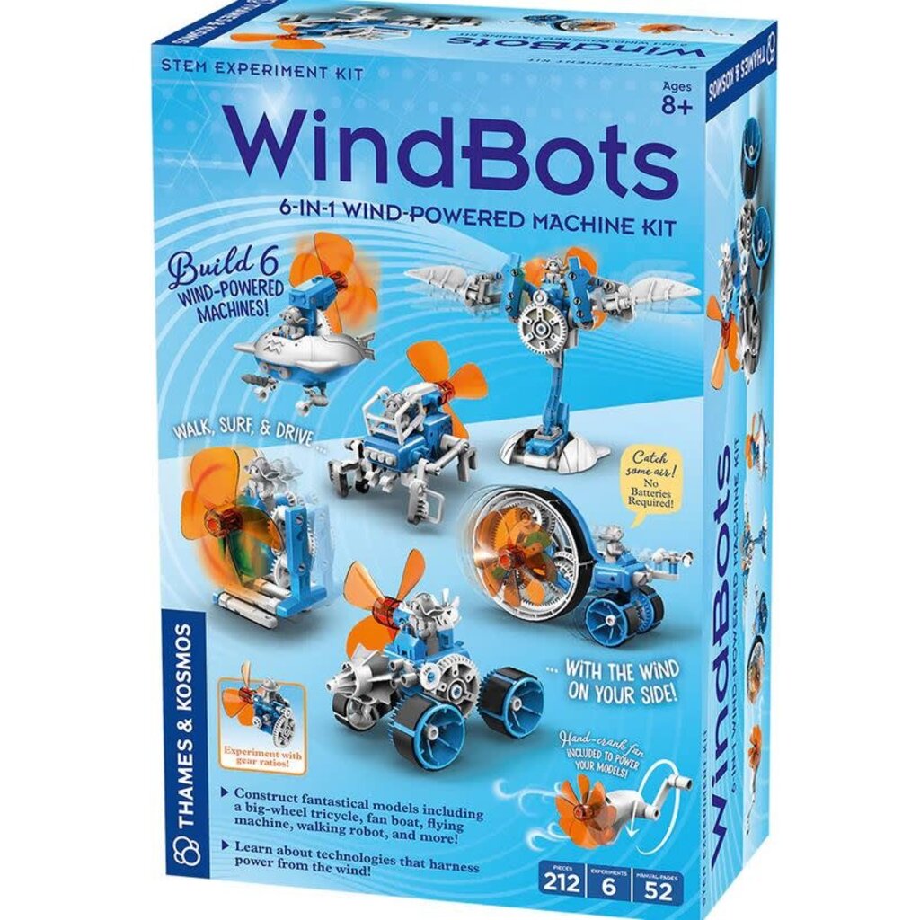 THAMES & KOSMOS WINDBOTS: 6 IN 1 WIND POWERED MACHINE KIT