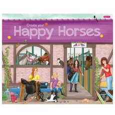 SCHYLLING ASSOCIATES HAPPY HORSES STICKER BOOK*