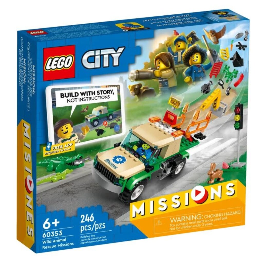LEGO WILD ANIMAL RESCUE MISSIONS