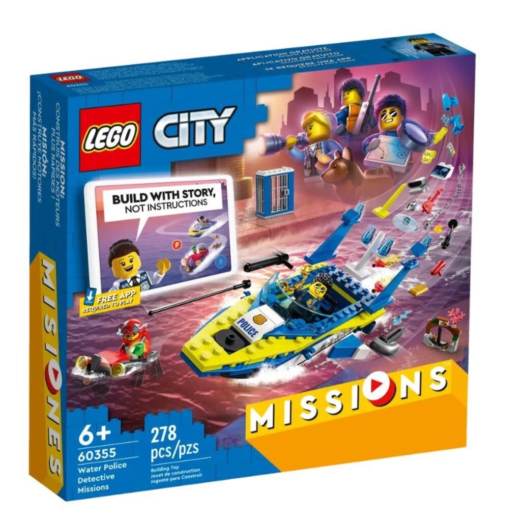 LEGO WATER POLICE DETECTIVE MISSIONS**