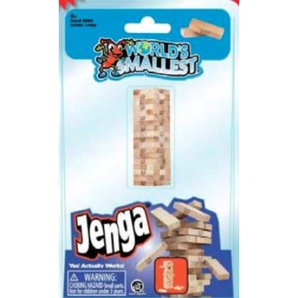 WORLDS SMALLEST WORLDS SMALLEST JENGA