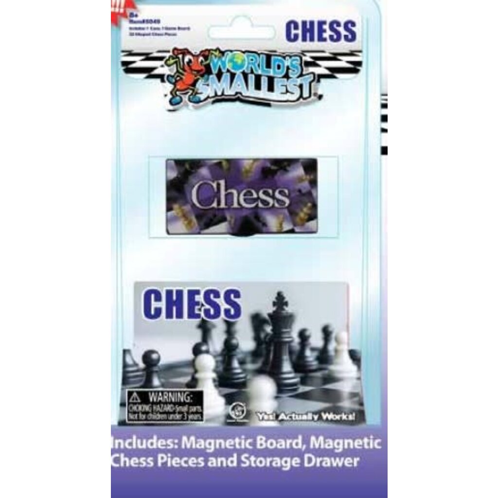 WORLDS SMALLEST WORLDS SMALLEST CHESS GAME