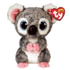 TY KARLI GREY SPOTTED KOALA BEANIE BOO