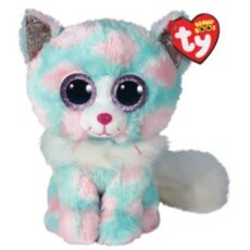 TY OPAL PASTEL CAT BEANIE BOO