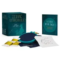 RUNNING PRESS ZODIAC EMBROIDERY MINI KIT