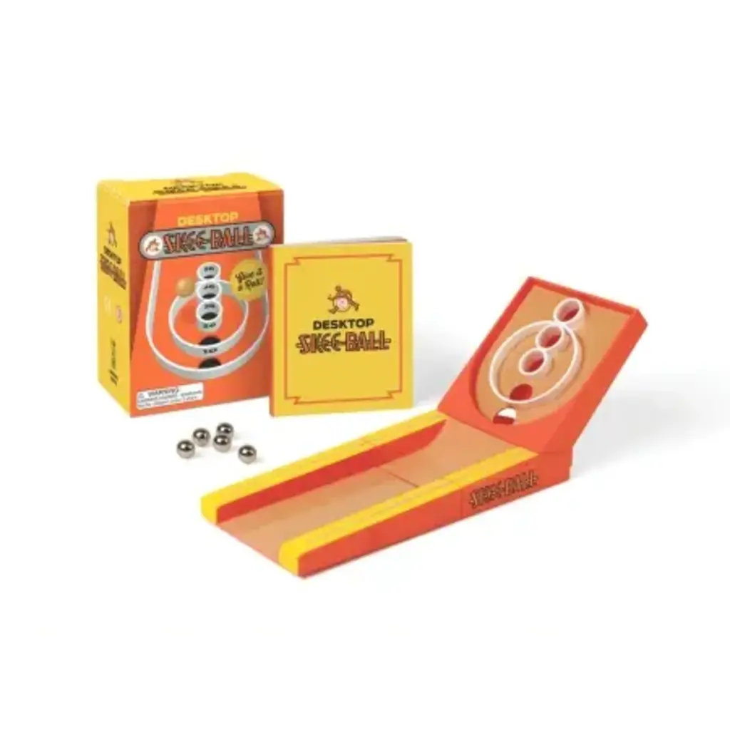 RUNNING PRESS DESKTOP SKEE-BALL MINI KIT