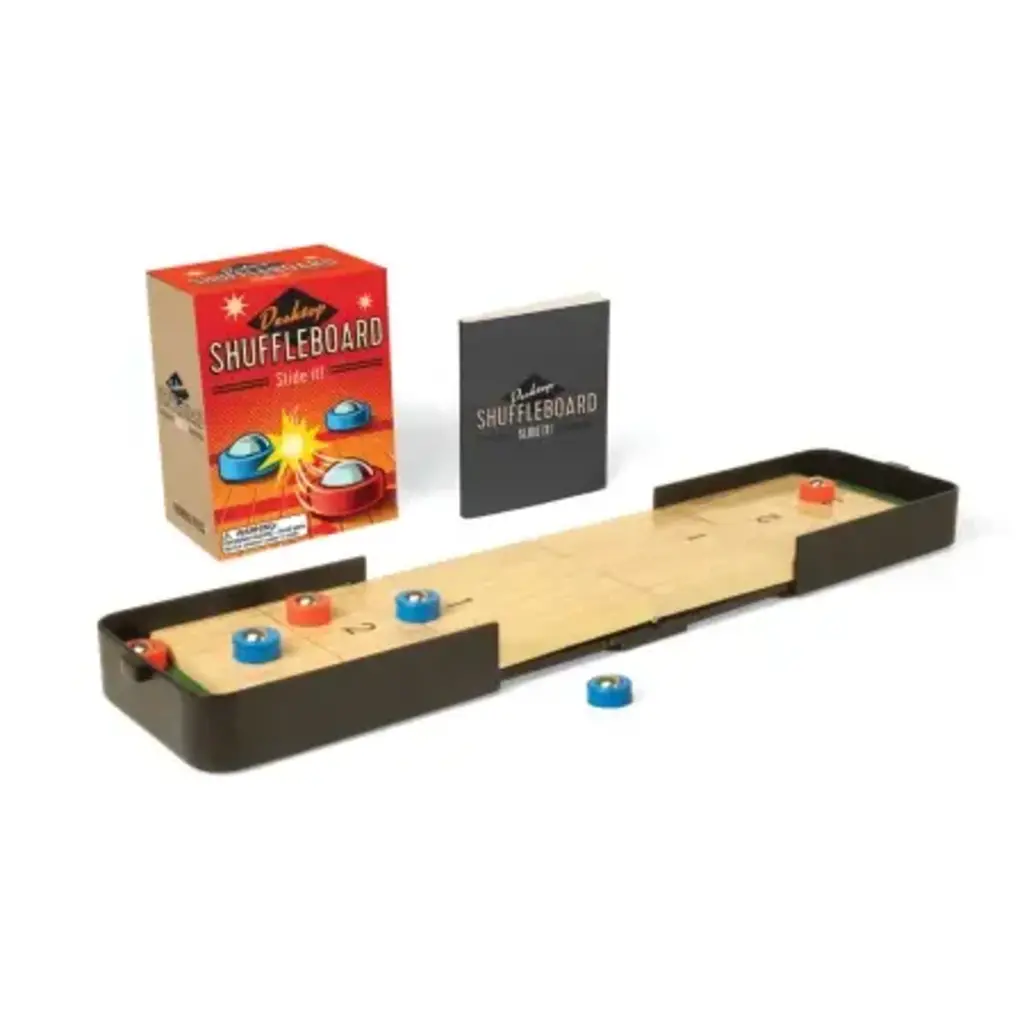 RUNNING PRESS DESKTOP SHUFFLEBOARD MINI KIT