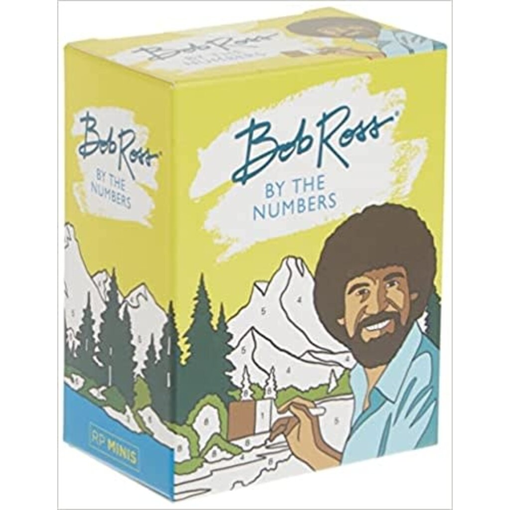 RUNNING PRESS BOB ROSS BY THE NUMBERS MINI KIT*