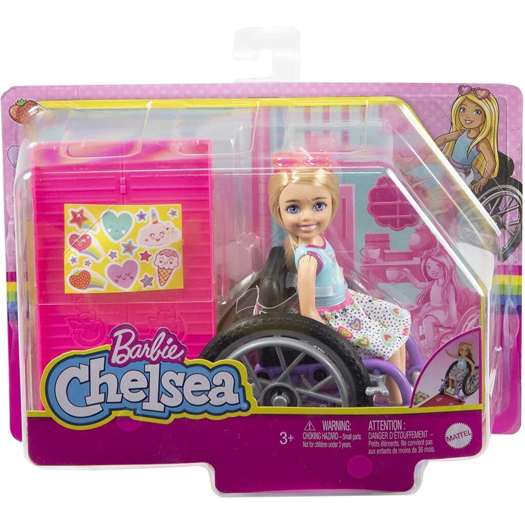 BARBIE CHELSEA WHEELCHAIR DOLL*