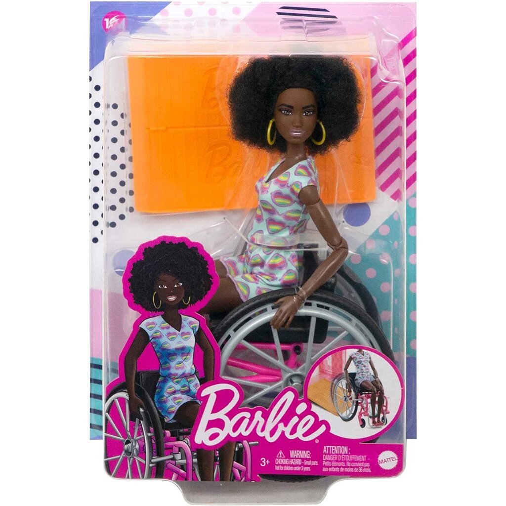 BARBIE BARBIE FASHIONISTAS WITH WHEELCHAIR